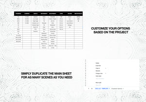 Shot List - Fallacie Creator Studios